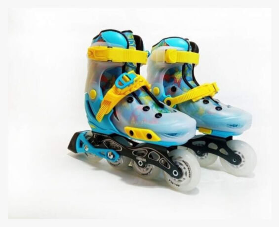 Ролики раздвижные профессиональные Bavar Sport Синій, 29-32