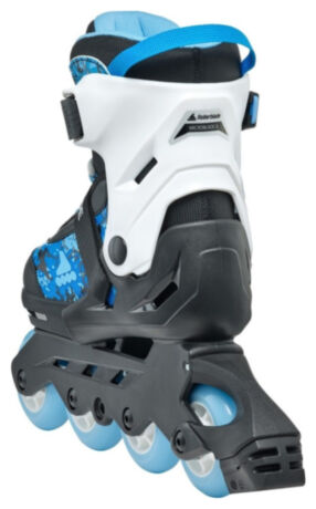 Ролики Rollerblade Microblade SL black-sky blue 33-36.5