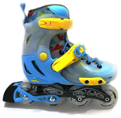 Ролики раздвижные профессиональные Bavar Sport Синій, 37-40