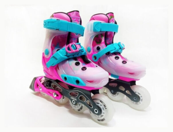 Ролики раздвижные профессиональные Bavar Sport Синій, 37-40