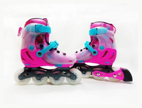 Ролики раздвижные профессиональные Bavar Sport Синій, 37-40