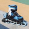 Ролики Rollerblade Microblade SL black-sky blue 36.5-40