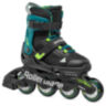 Ролики Rollerblade Microblade XT black-petrol green 36.5-40