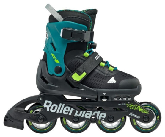 Ролики Rollerblade Microblade XT black-petrol green 36.5-40