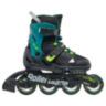 Ролики Rollerblade Microblade XT black-petrol green 36.5-40