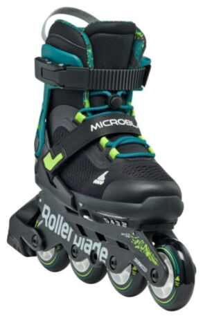 Ролики Rollerblade Microblade XT black-petrol green 36.5-40