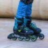 Ролики Rollerblade Microblade XT black-petrol green 36.5-40