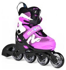 Ролики Micro NEW Shaper Purple White 33-36