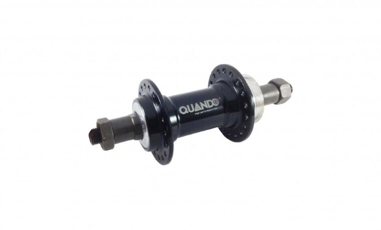 Втулка задняя QUANDO MTB алюминиевая 14Gx36H под кассету 8-9-10з, диск. тормоз, крепеж. эксцентрик 8618601