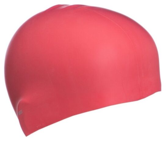 Шапочка для плавания двусторонняя MadWave Reverse CHAMPION M055001 (силикон), розово-серая 7758961