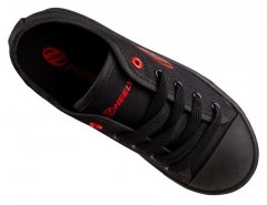 Роликовые кроссовки Heelys Classic X2 HE100969 Black Red Logo Canvas 30