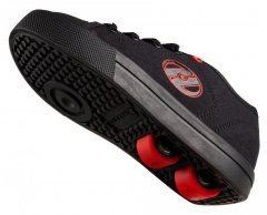 Роликовые кроссовки Heelys Classic X2 HE100969 Black Red Logo Canvas 30