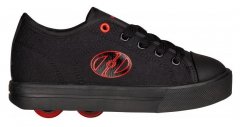 Роликовые кроссовки Heelys Classic X2 HE100969 Black Red Logo Canvas 30