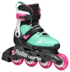 Ролики Rollerblade Microblade XT black-sea green 33-36.5