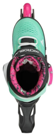 Ролики Rollerblade Microblade XT black-sea green 33-36.5