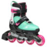 Ролики Rollerblade Microblade XT black-sea green 36.5-40