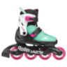 Ролики Rollerblade Microblade XT black-sea green 36.5-40
