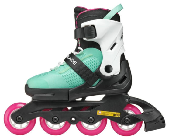 Ролики Rollerblade Microblade XT black-sea green 36.5-40