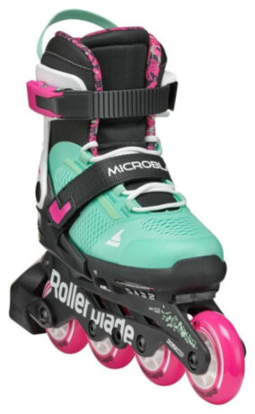 Ролики Rollerblade Microblade XT black-sea green 36.5-40