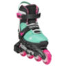 Ролики Rollerblade Microblade XT black-sea green 36.5-40