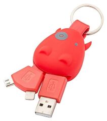 Munkees 3700 брелок-зарядка Smart Charger red 3700-RD