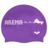 Шапочка для плавания детская ARENA KUN JUNIOR CAP AR-91552-90 (силикон), фиолетовая 5483591