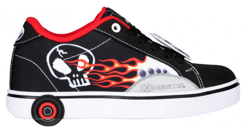 Роликові кросівки Heelys X Hot Wheels Fire CB HES10487 Black Red 35