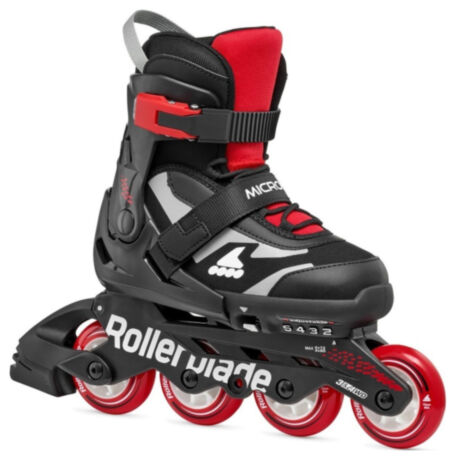 Ролики Rollerblade Microblade black-red 33-36.5