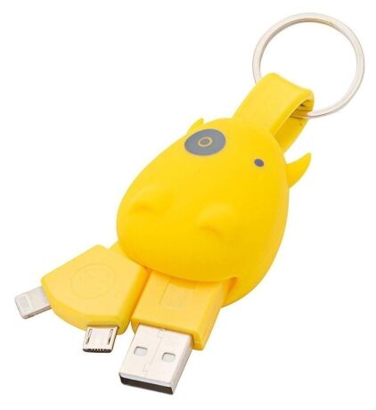 Munkees 3700 брелок-зарядка Smart Charger yellow 3700-YL