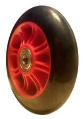 Колесо для трюкового самоката FreeRider PU-Core 100мм x 24мм Green FRD.028864