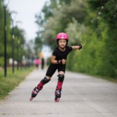 Rollerblade ролики Microblade Combo black-pink 33-36.5