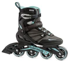 Ролики Rollerblade Zetrablade для женщин black-light blue Бірюзовий, 39