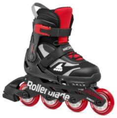 Ролики Rollerblade Microblade black-red 28-32