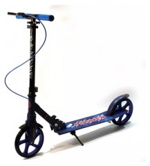 Сложный самокат Pusher с LED-колесами Bavar Sport Синий