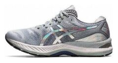 Кроссовки для бега Asics 1011B290 GEL-NIMBUS 23 PLATINUM Grey 2021 44
